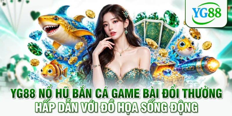 YG88 nổ hũ bắn cá game bài đổi thưởng hấp dẫn với đồ họa sống động